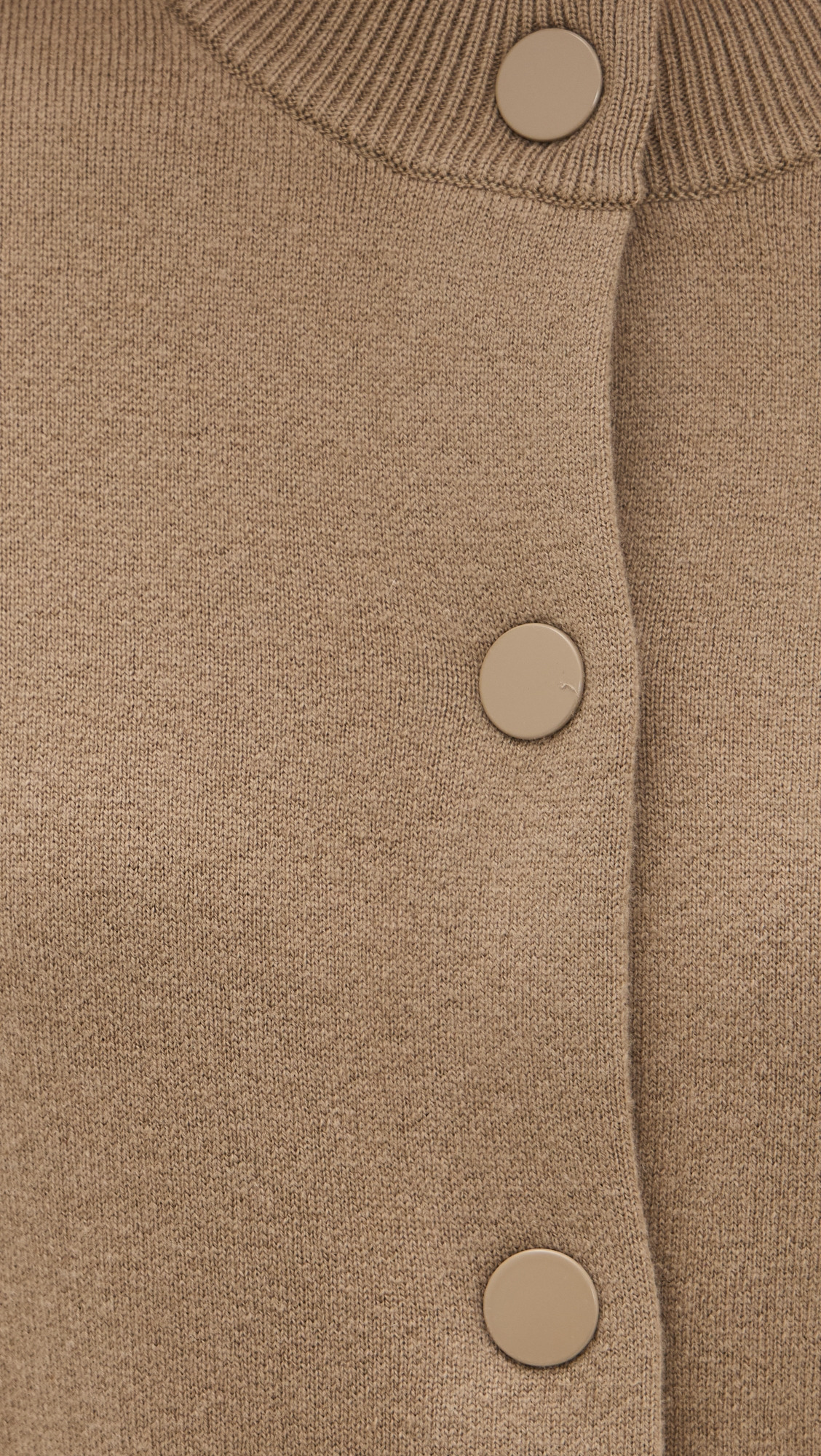 Shrunken Snap Cardigan - 5