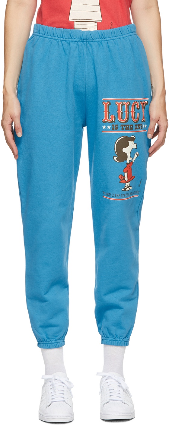 Blue Peanuts Edition 'The Gym' Lounge Pants - 1