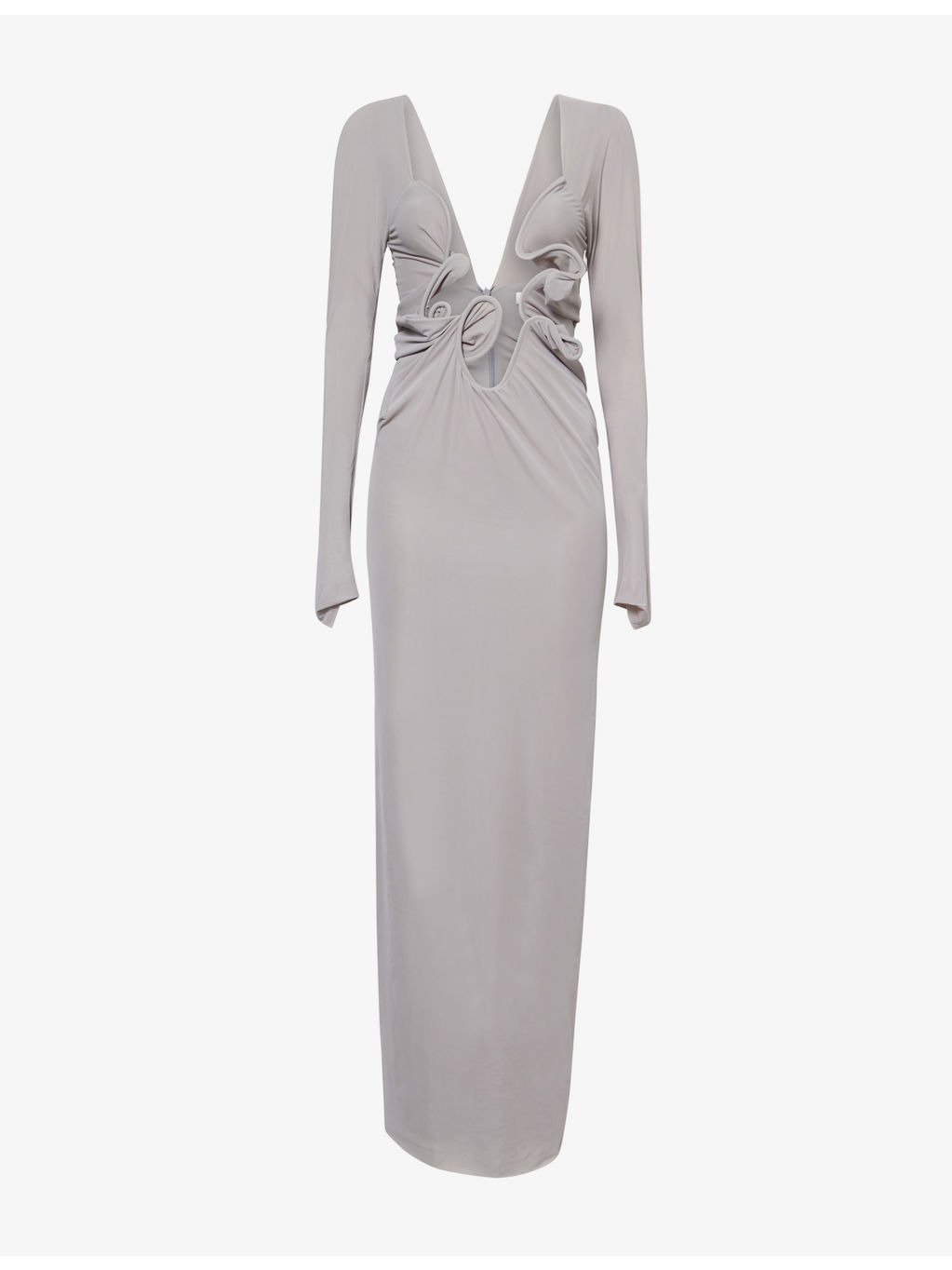 Molded Venus Shawl Jersey Maxi Dress - 1