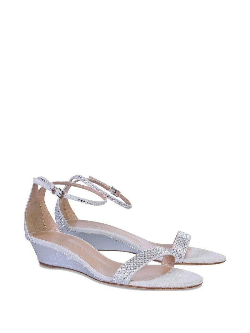 Giuseppe Zanotti 20mm Kanda embellished ankle-strap sandals outlook