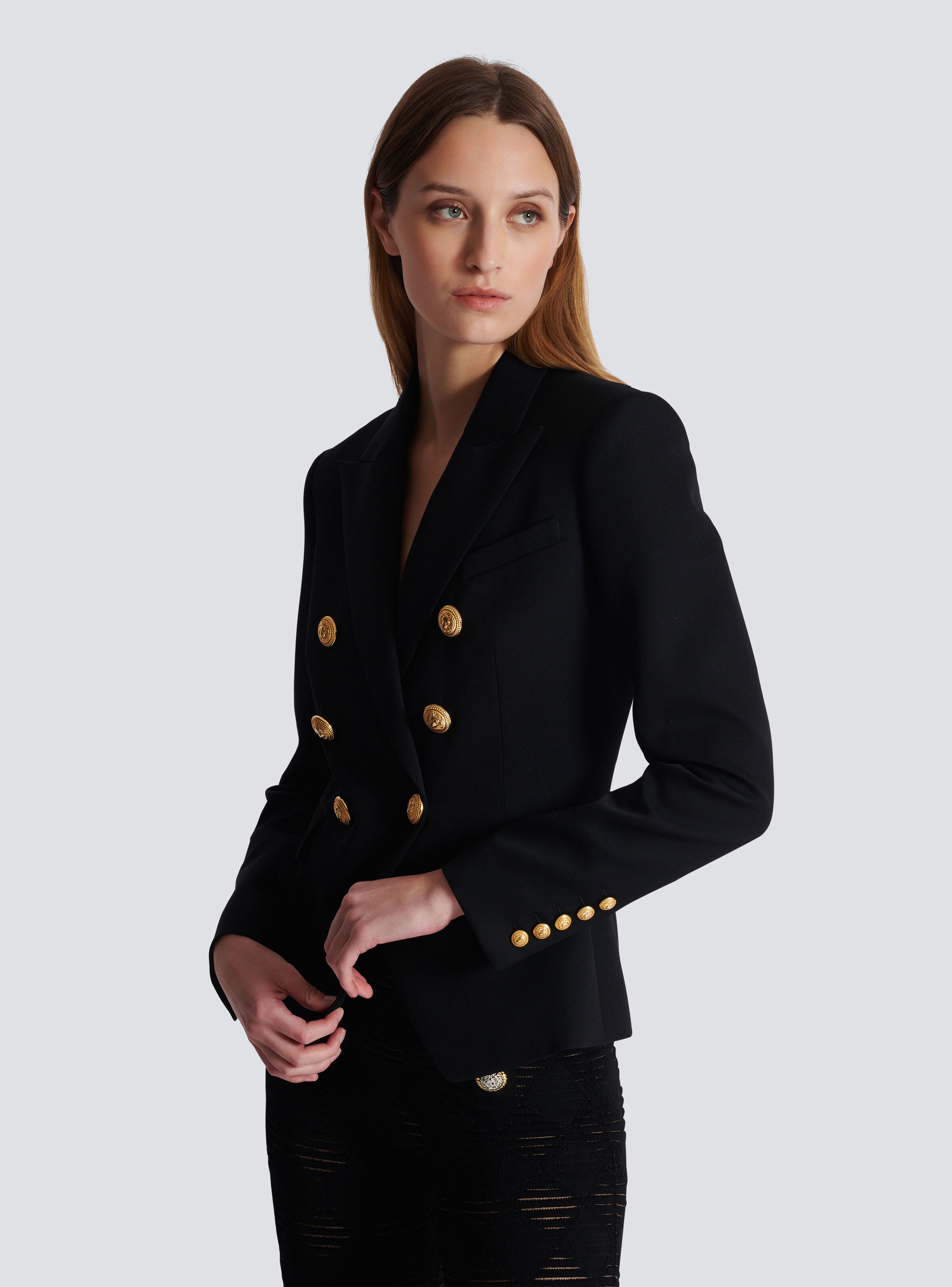 VIP【関税送料無料】希少 BALMAIN WOOL DOUBLE-BREASTED JACKET VIP【関税送料無料】希少 BALMAIN WOOL DOUBLE-BREASTED JACKET