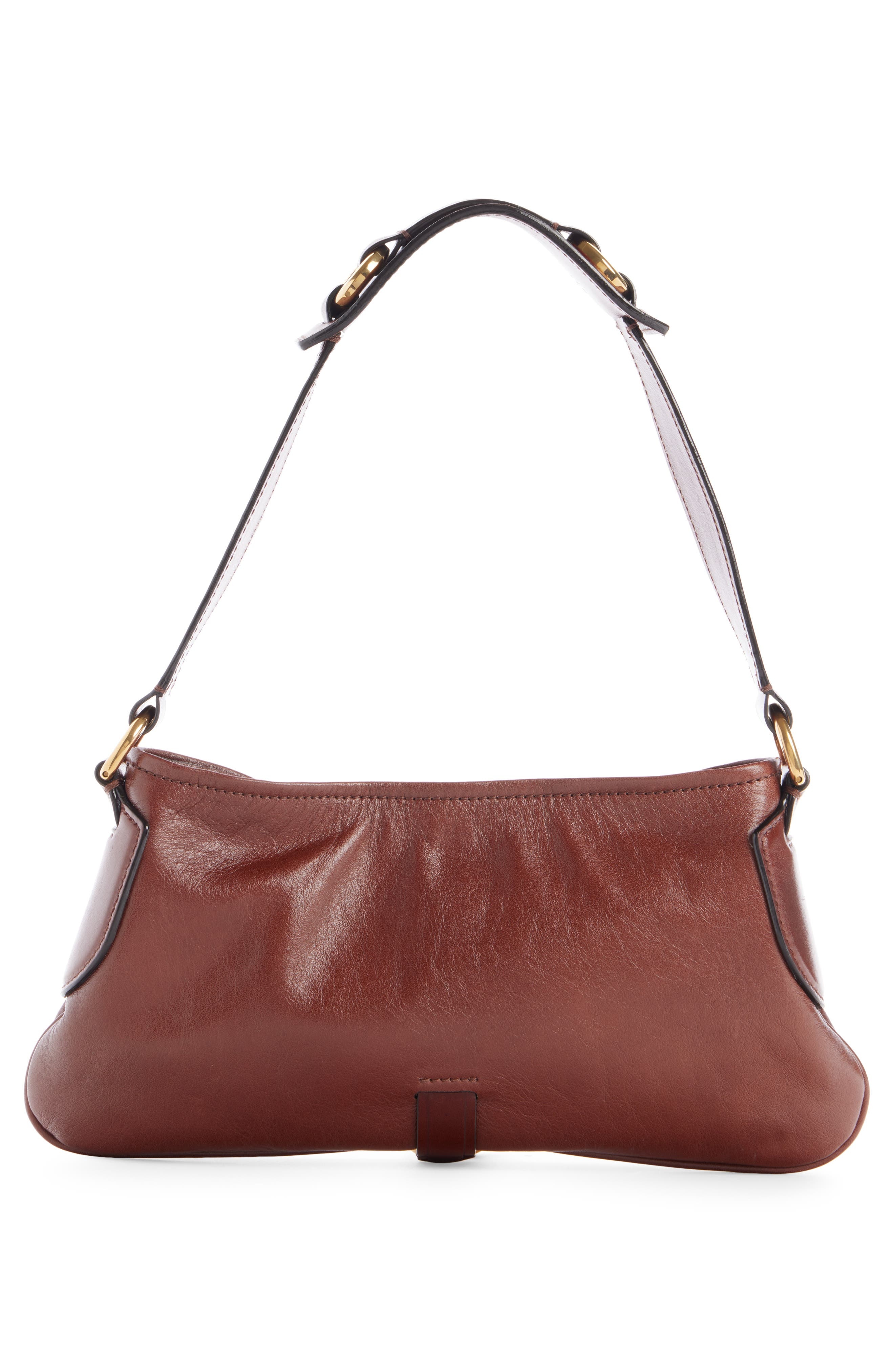 Chloé Kerala 25 Leather Shoulder Bag in 25A Dark Ebony at Nordstrom - 3