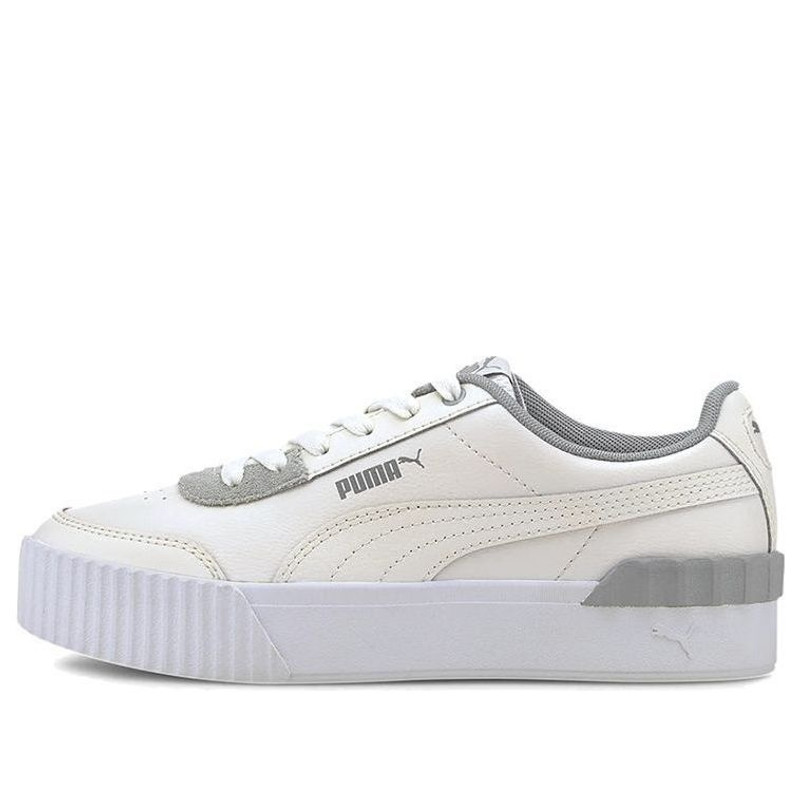 (WMNS) PUMA Carina Lift Khaki/White/Grey 373031-03 - 1