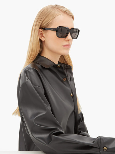 CELINE Rectangular acetate sunglasses outlook