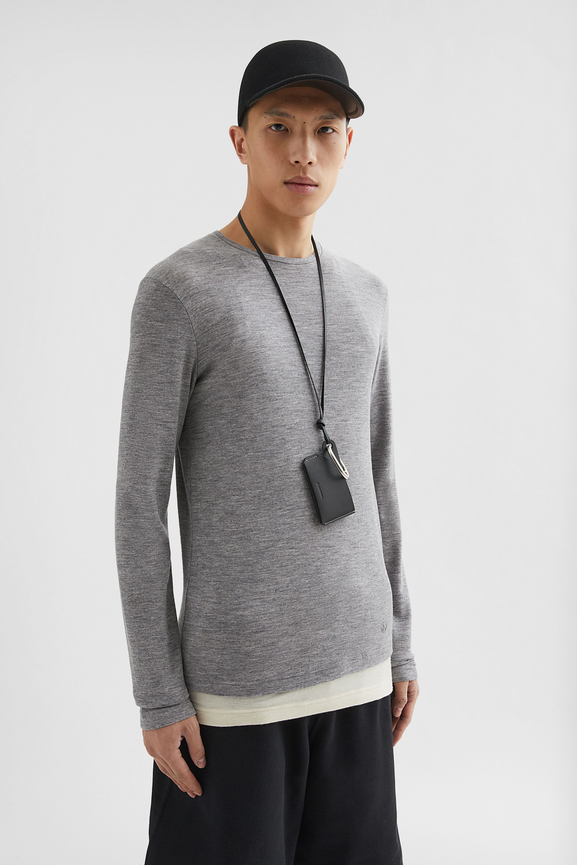 Lightweight Wool Layered T-Shirt - 6