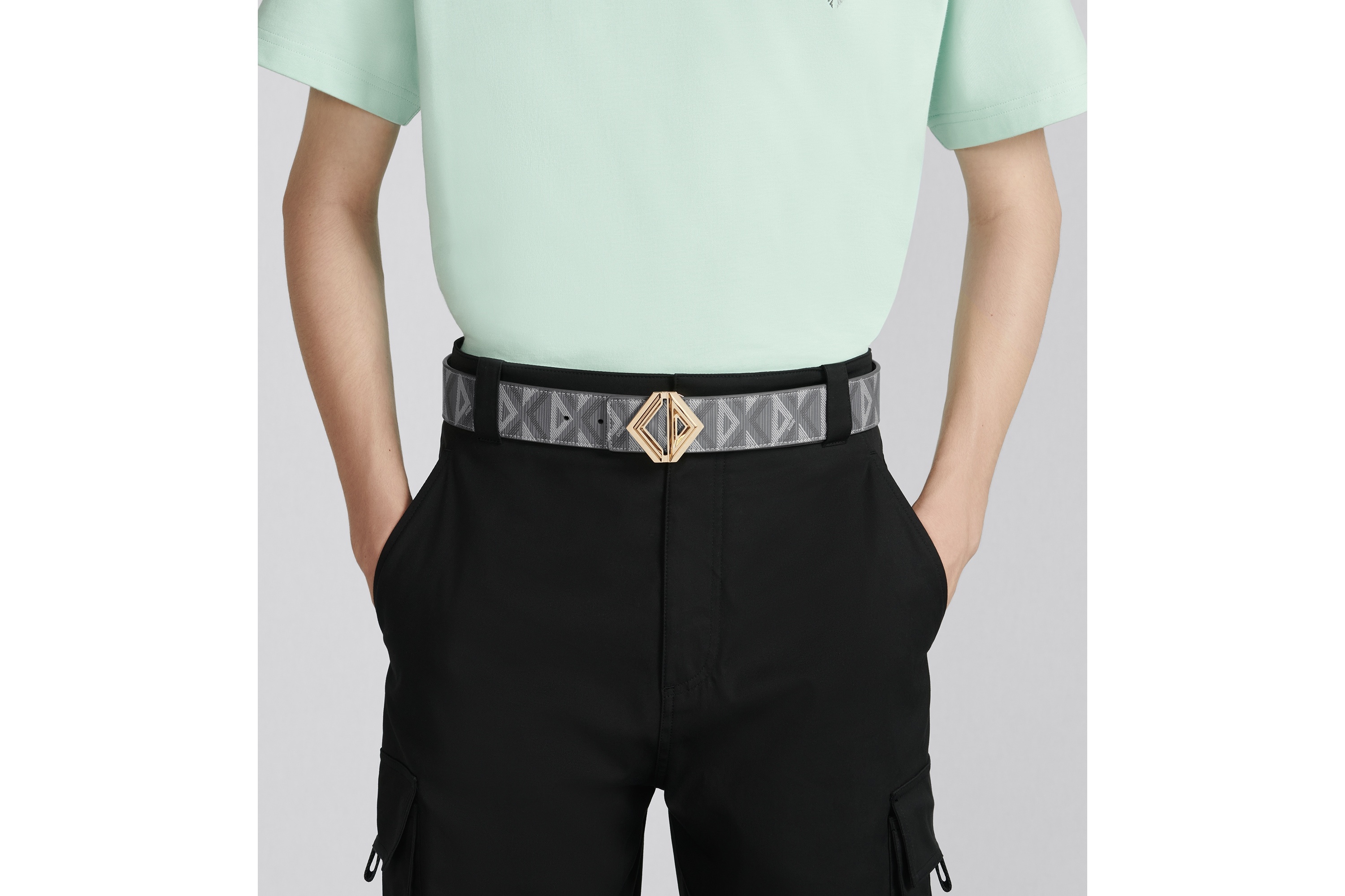 CD Diamond Belt Buckle - 5