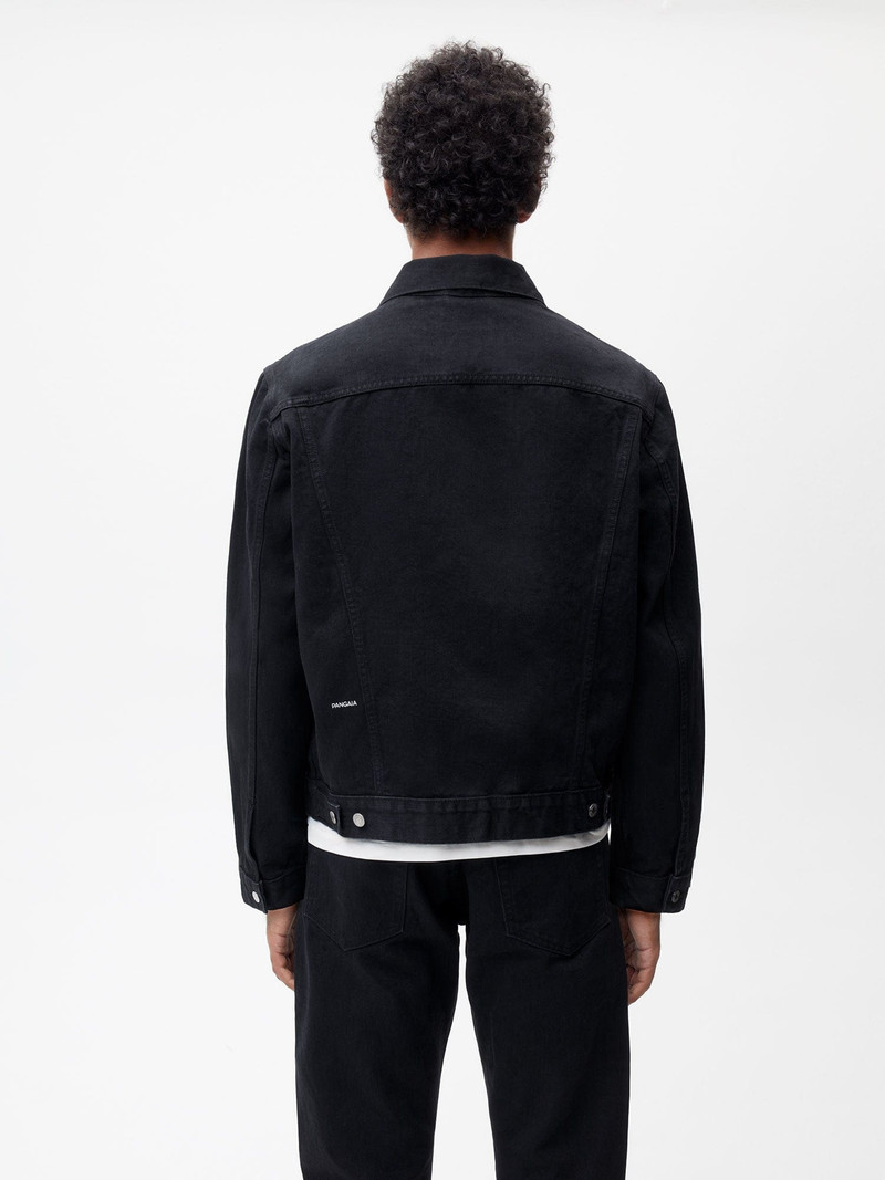 Mens Nettle Denim Jacket - Black 3