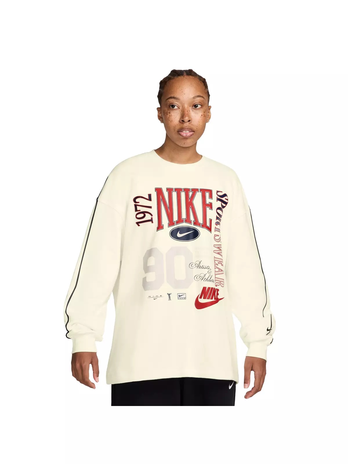 Women's Sportswear Street Fleece Crewneck Sweatshirt - 1