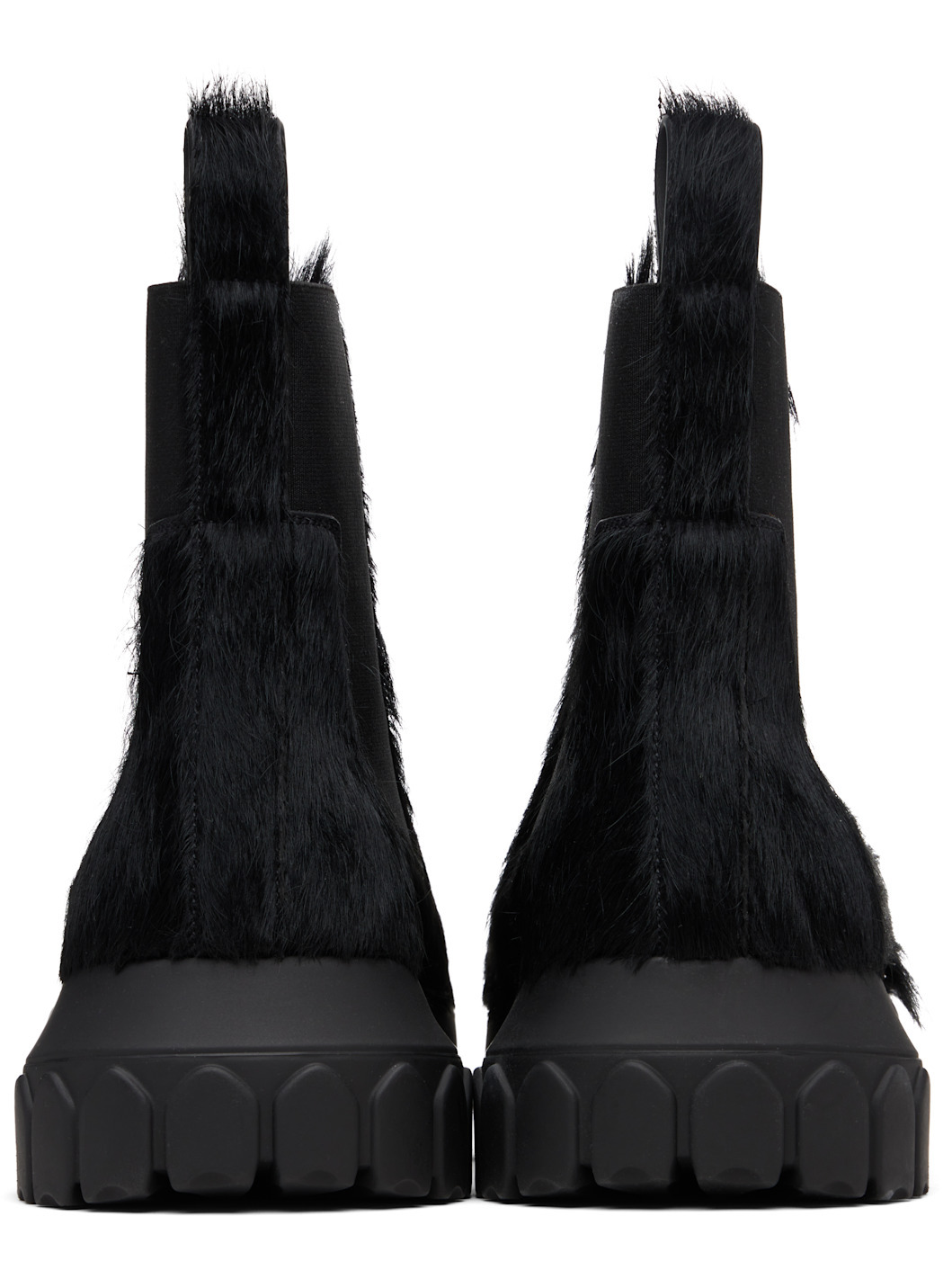 Black Concordians Beatle Bozo Tractors Boots - 2
