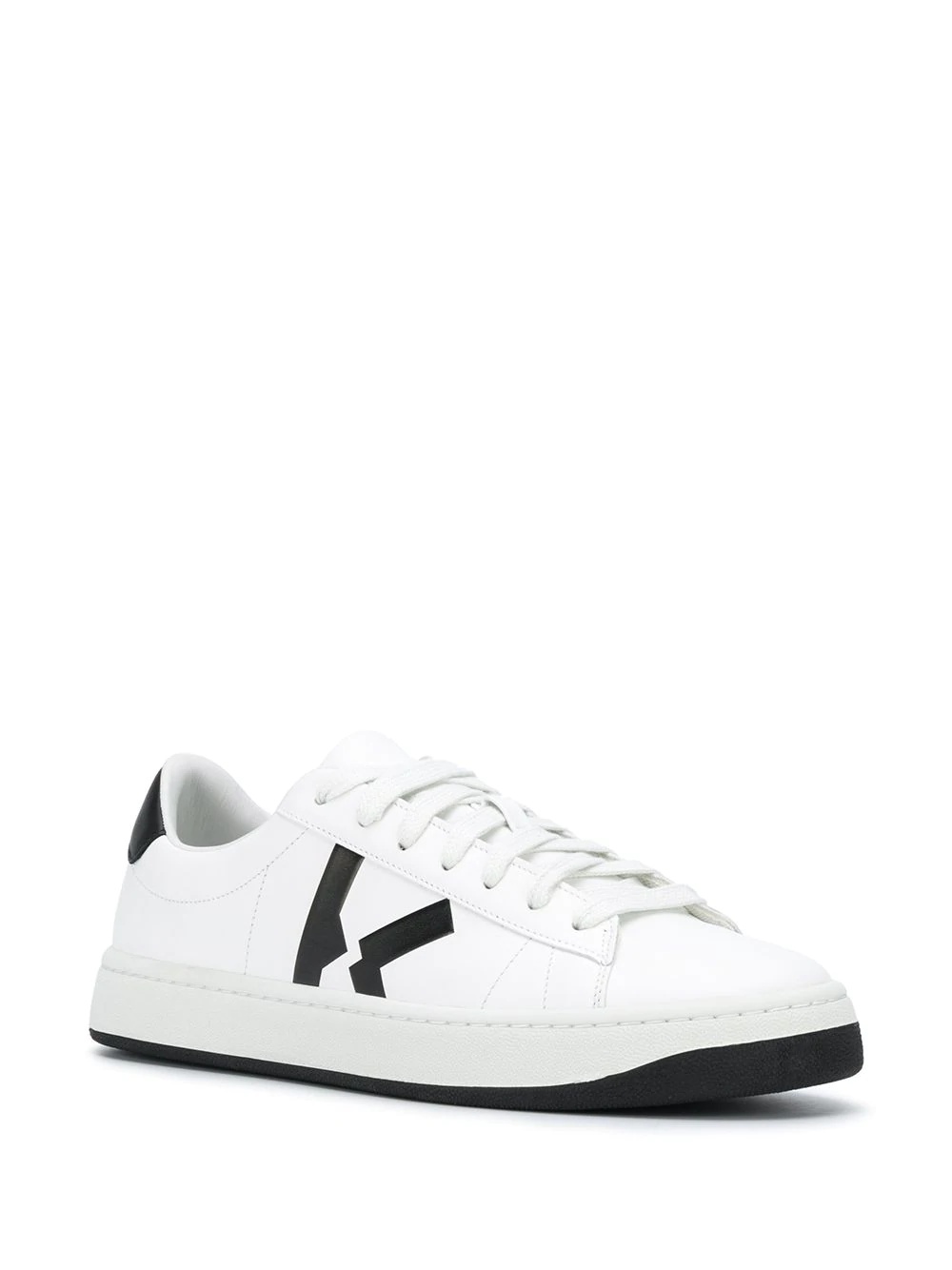 Kourt K logo low-top sneakers - 2