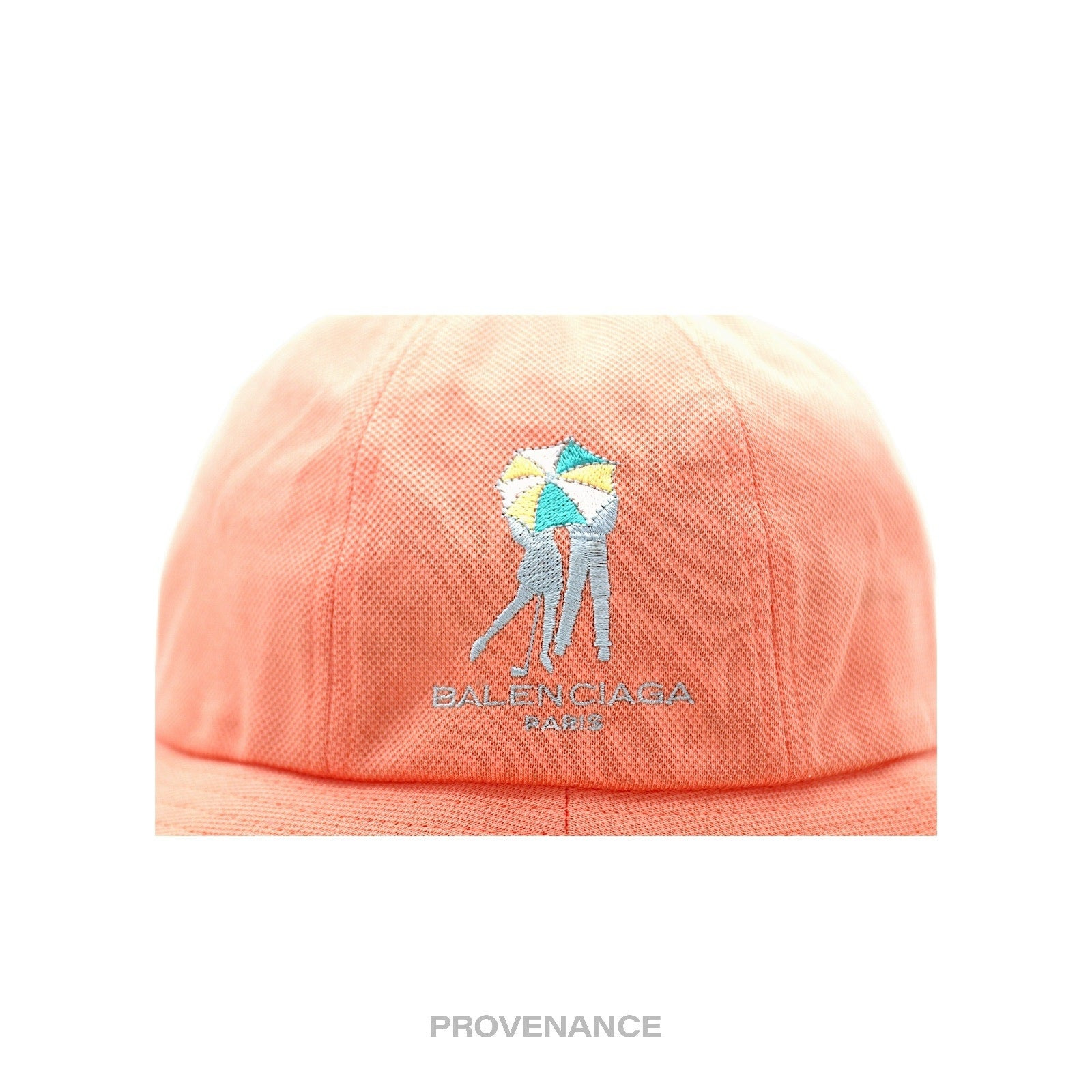 Balenciaga Embroidered Logo Bucket Hat - Peach - 4