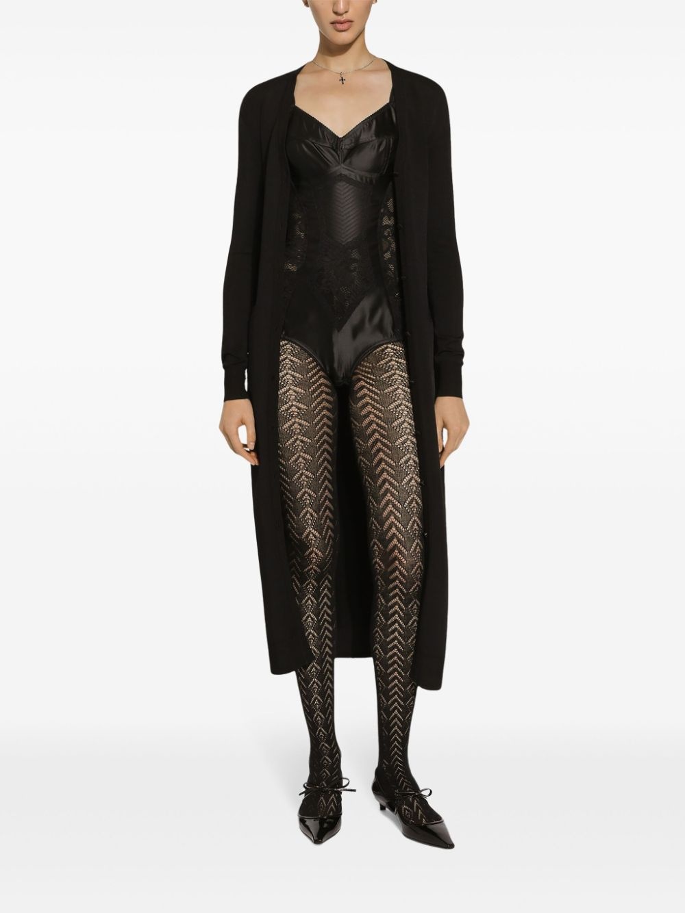 knitted cardi-coat - 2