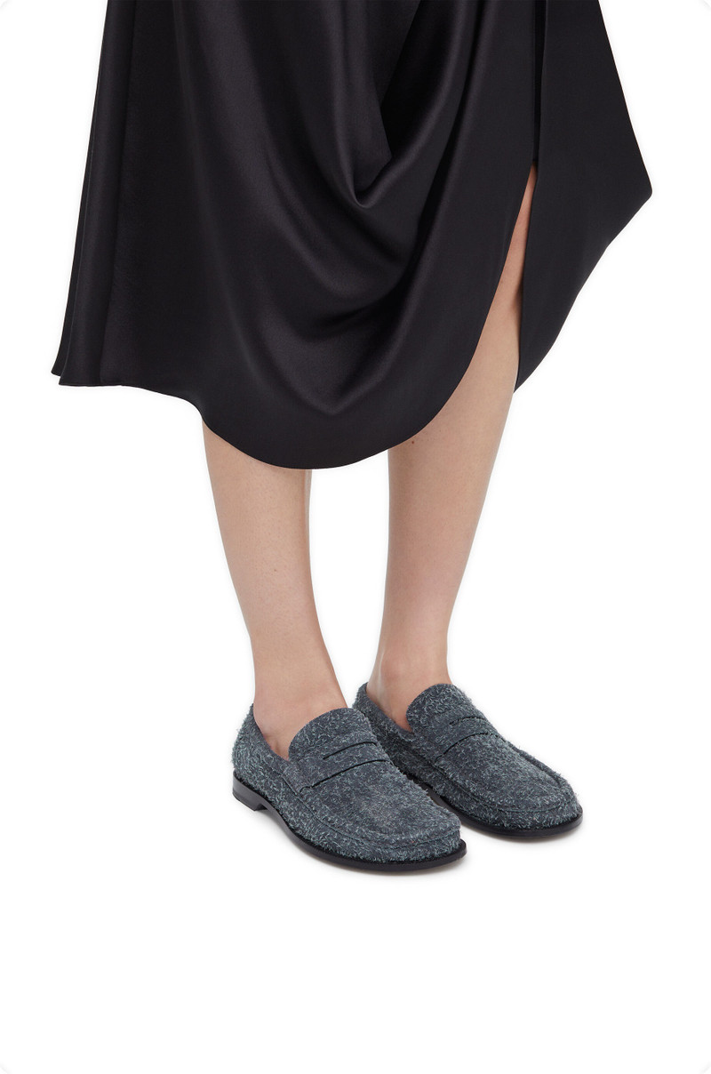 Loewe Campo loafer in brushed suede outlook