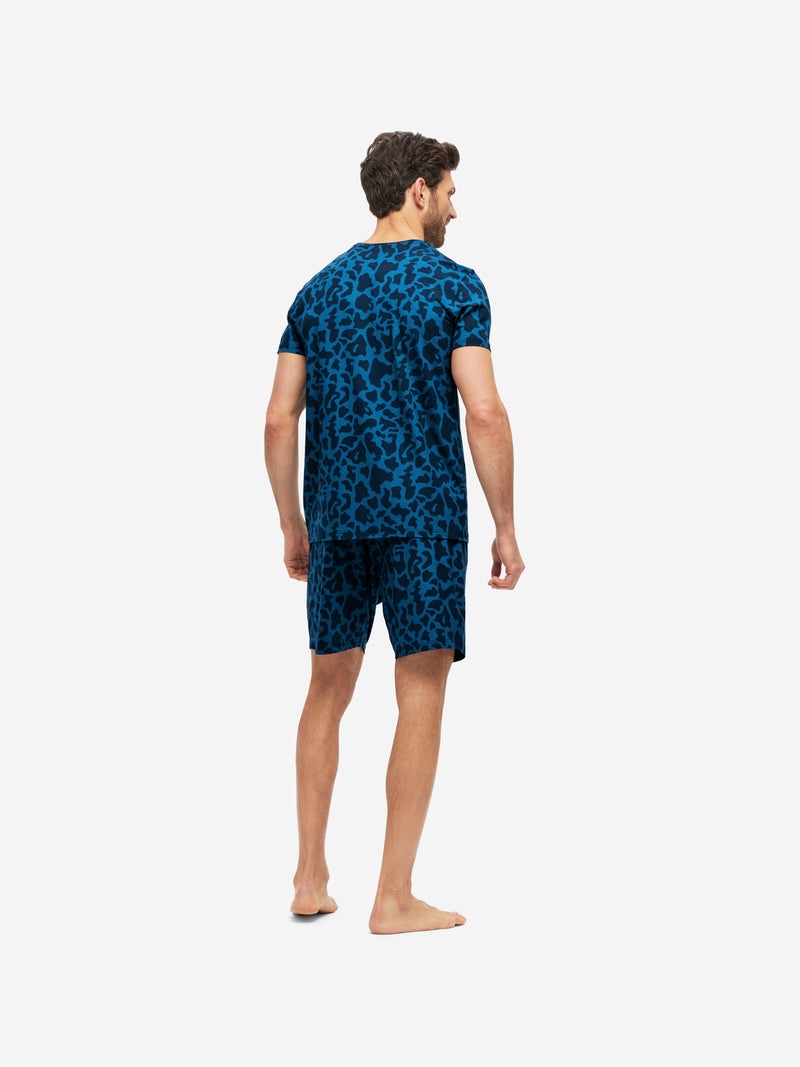 Men's T-Shirt London 7 Micro Modal Stretch Navy - 4