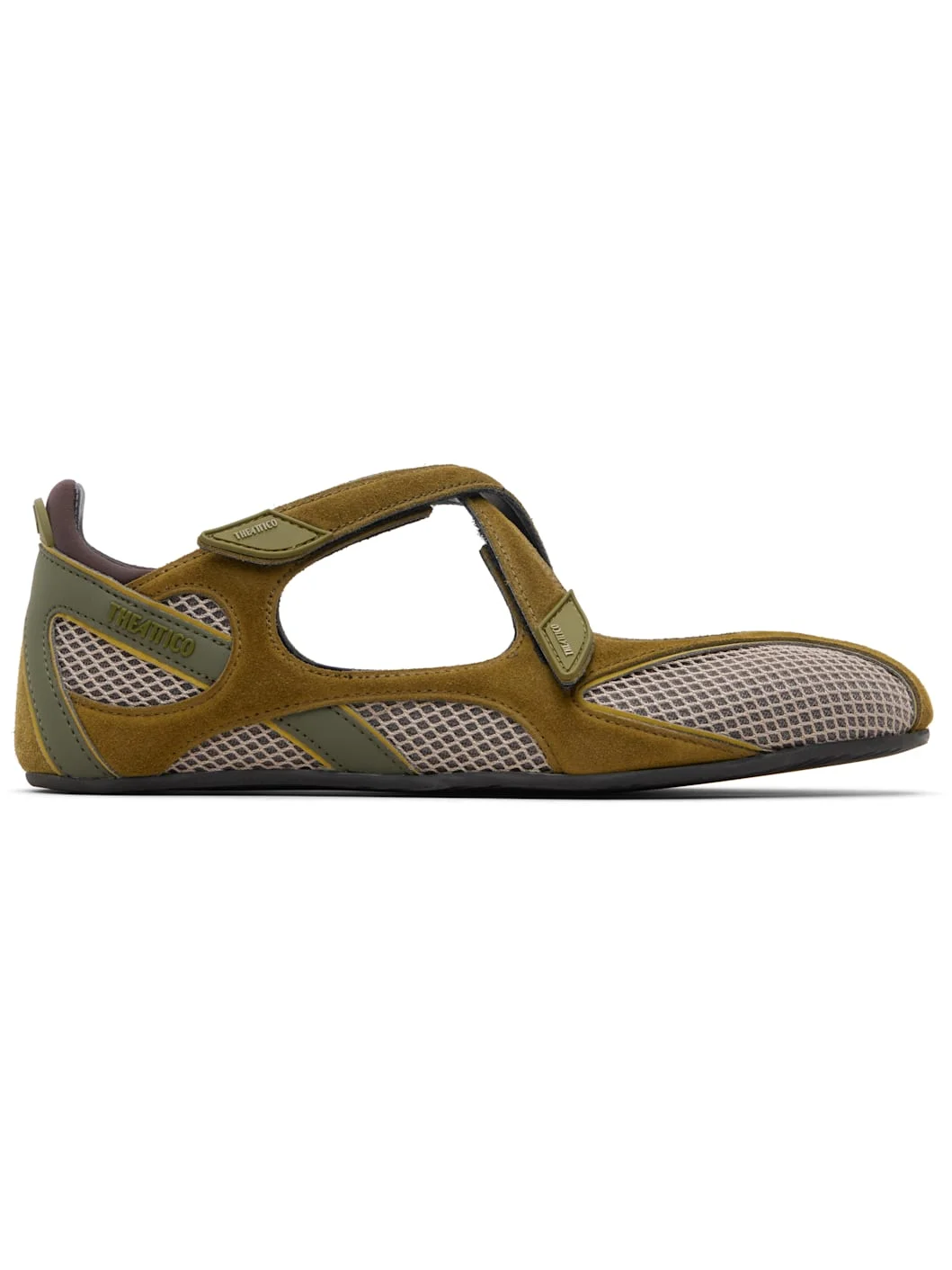 Khaki Floor 01 Ballerina Flats - 1