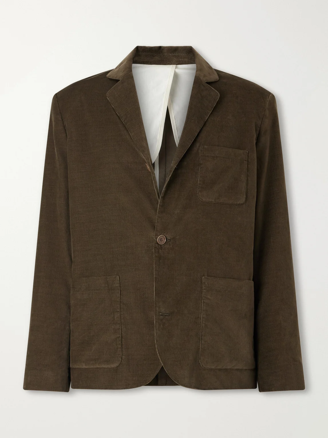 Deconstructed Atelier Cotton-Corduroy Blazer - 1