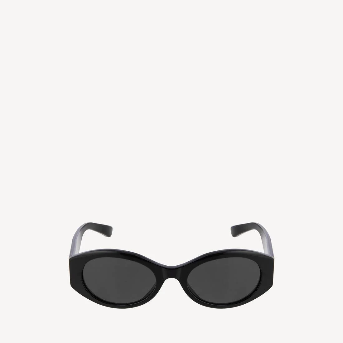 Women's Nano Round Af Sunglasses in Black - 1