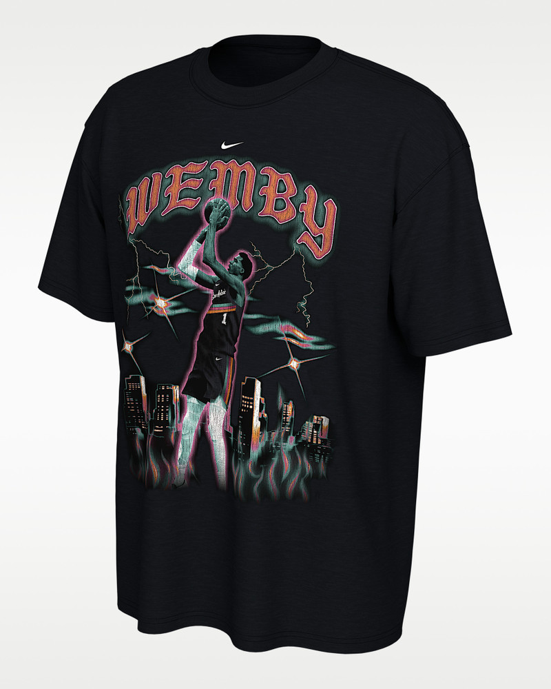 Victor Wembanyama San Antonio Spurs City Edition Nike NBA T-Shirt 1