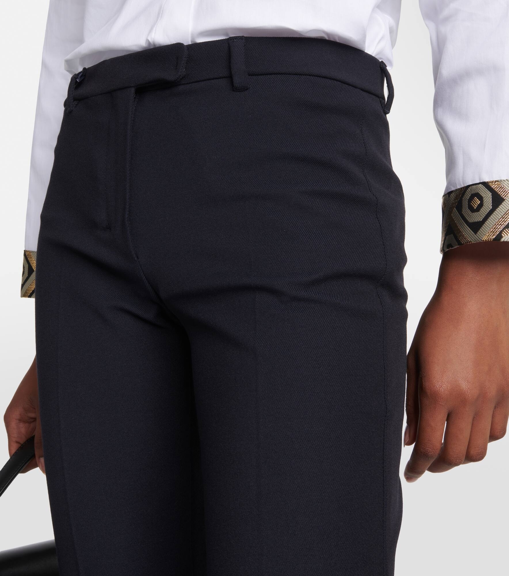 Umanita cotton-blend pants - 4