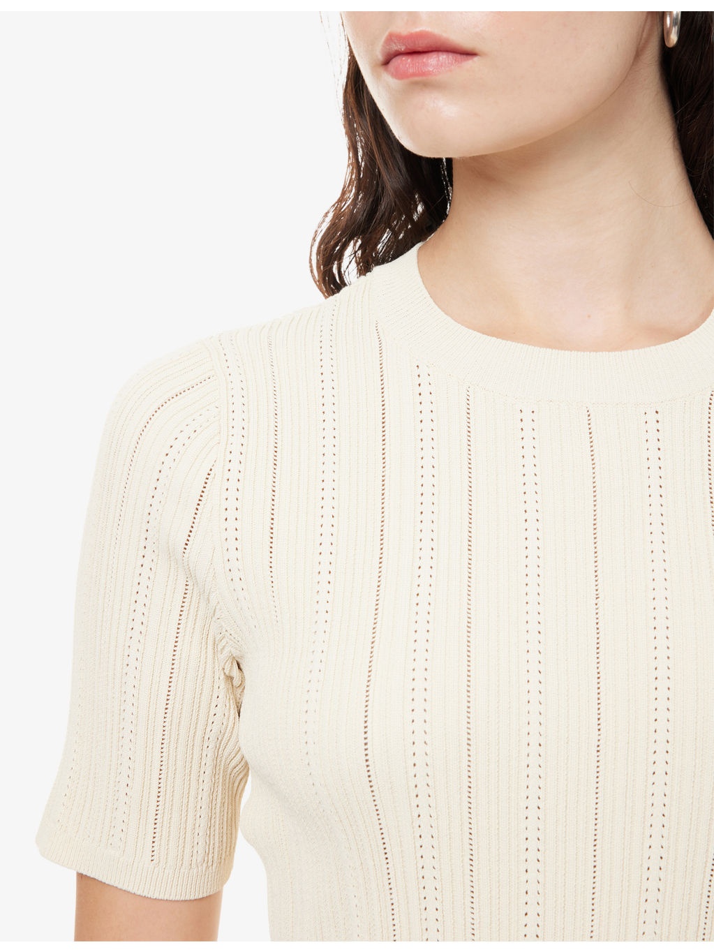 Camryn Slim-Fit Ribbed Cotton-Blend Knit Top - 5