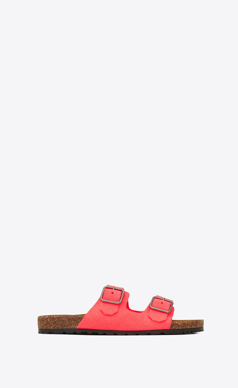 jimmy flat sandals in suede 1