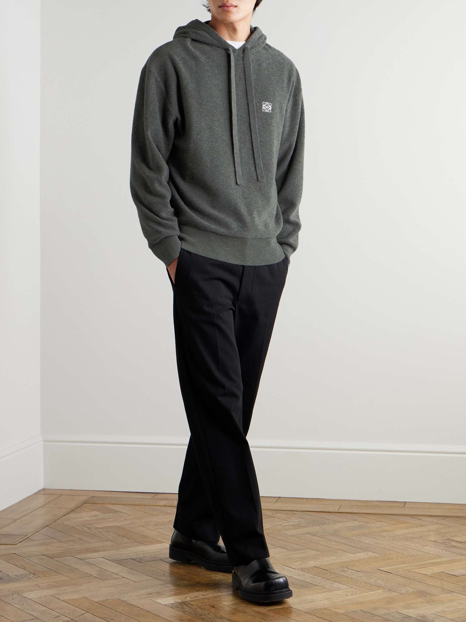 LOEWE☆ルーズフィット Tシャツ（コットン）フローラル ルーズフィット Tシャツ（コットン） グリーン - LOEWE