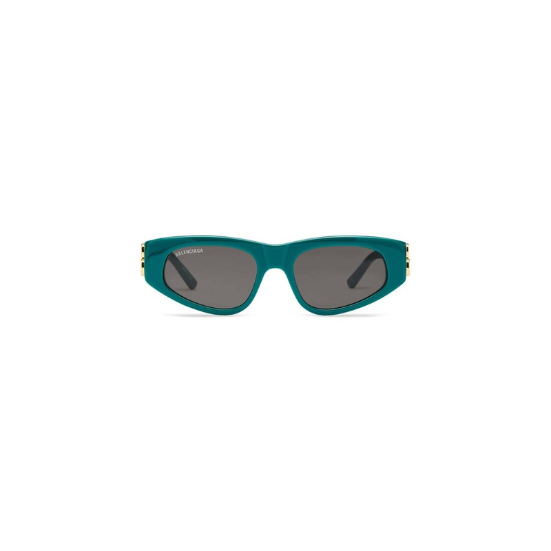Women's Dynasty D-frame Sunglasses in Green - 1