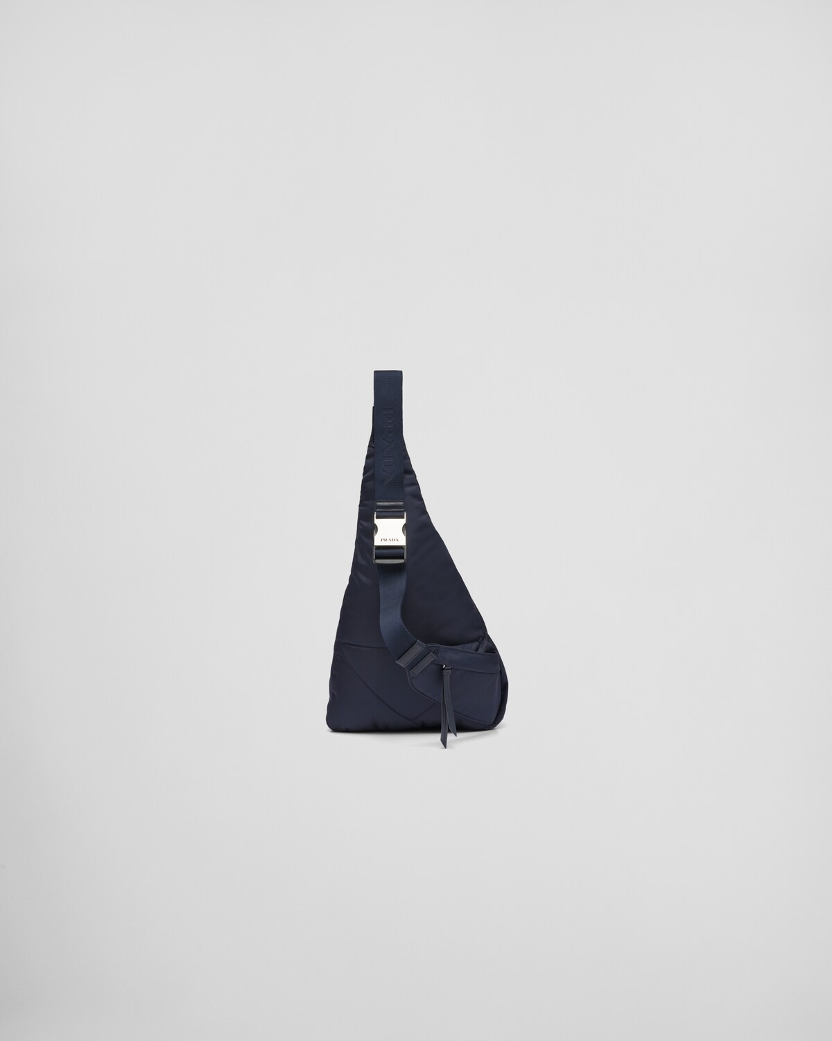 Re-Nylon and leather backpack - 4