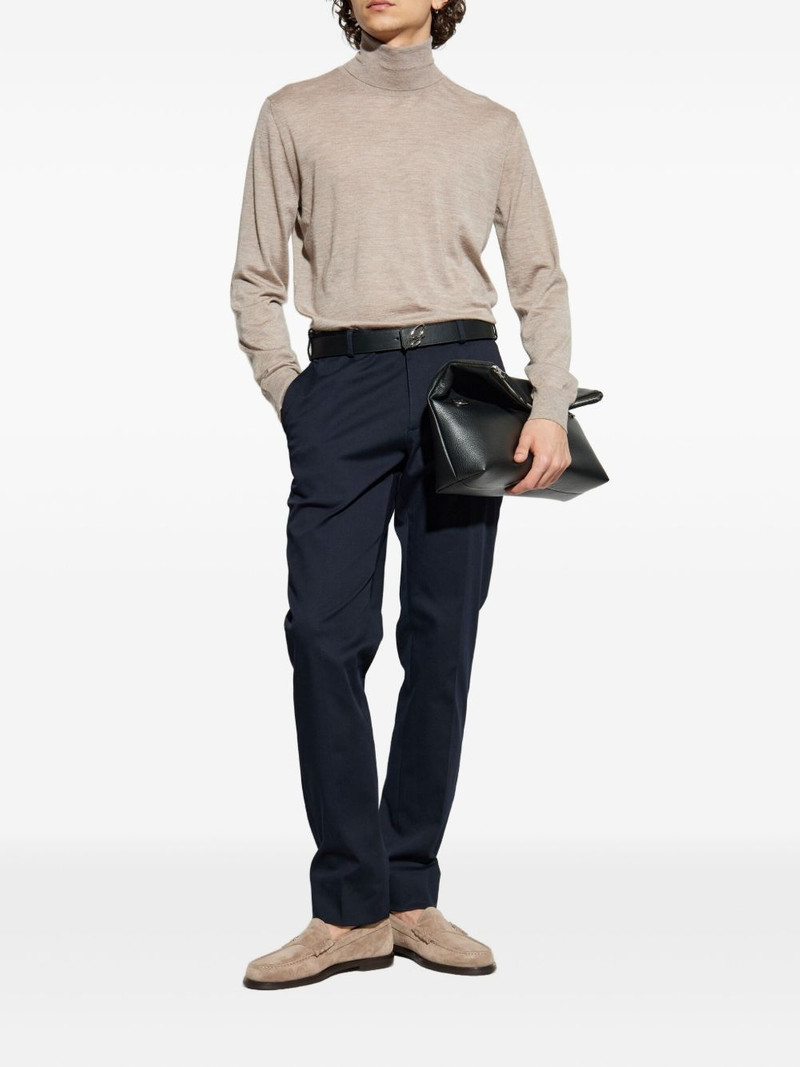Brioni stretch-design chino trousers outlook