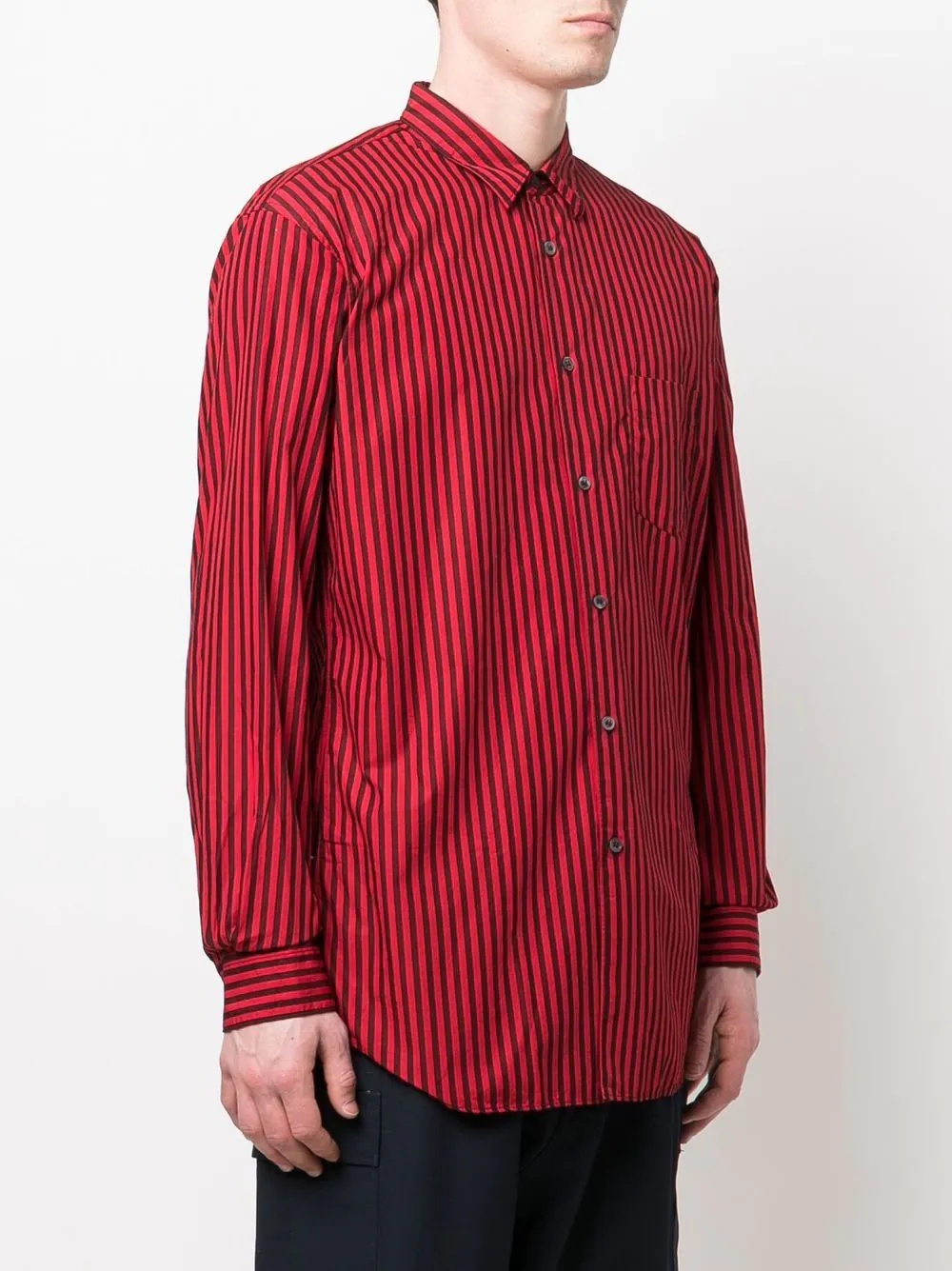 striped long-sleeve shirt - 3