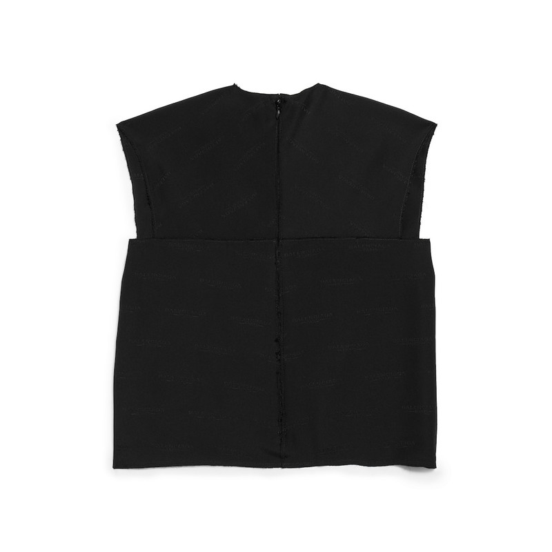 Women's License Sleeveless T-shirt in Black 6