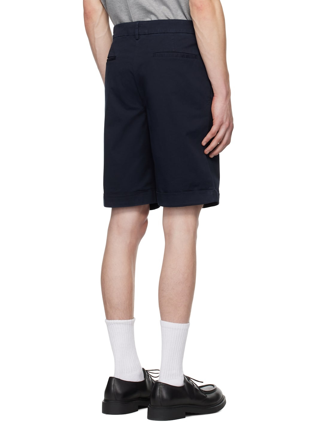 Navy Scandola Palio Shorts - 3