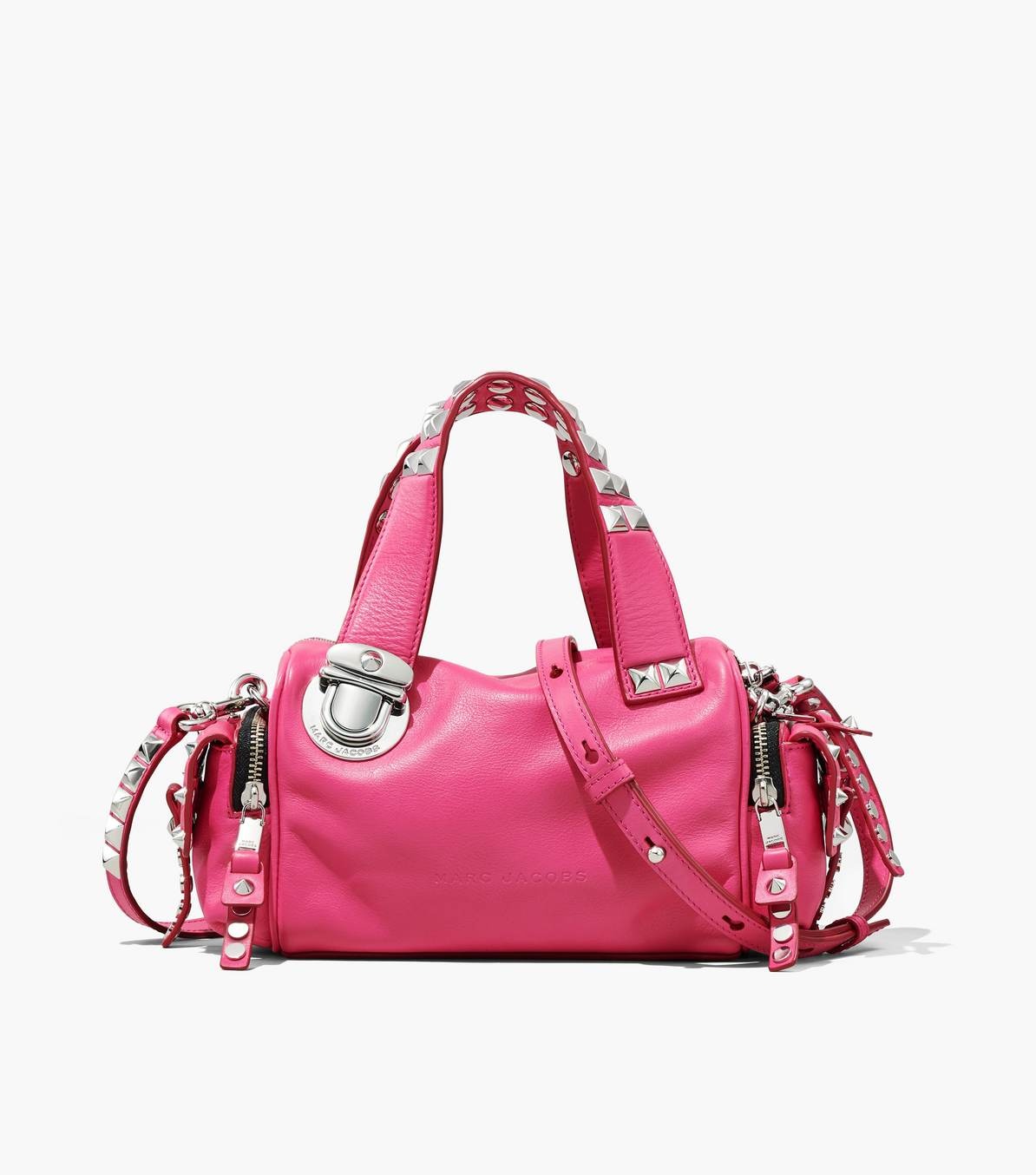 Marc Jacobs THE STUDDED PUSHLOCK MINI SATCHEL | REVERSIBLE