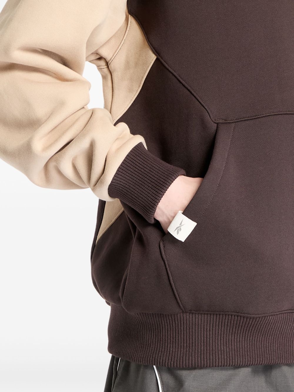 two-tone hoodie - 6