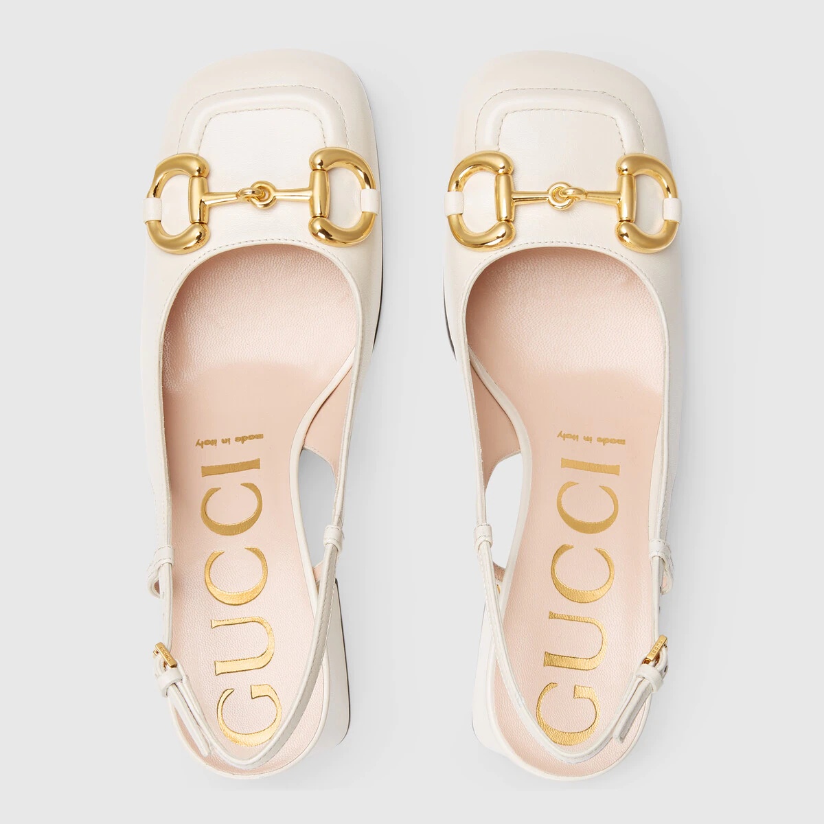 Women's mid-heel slingback with Horsebit - 8