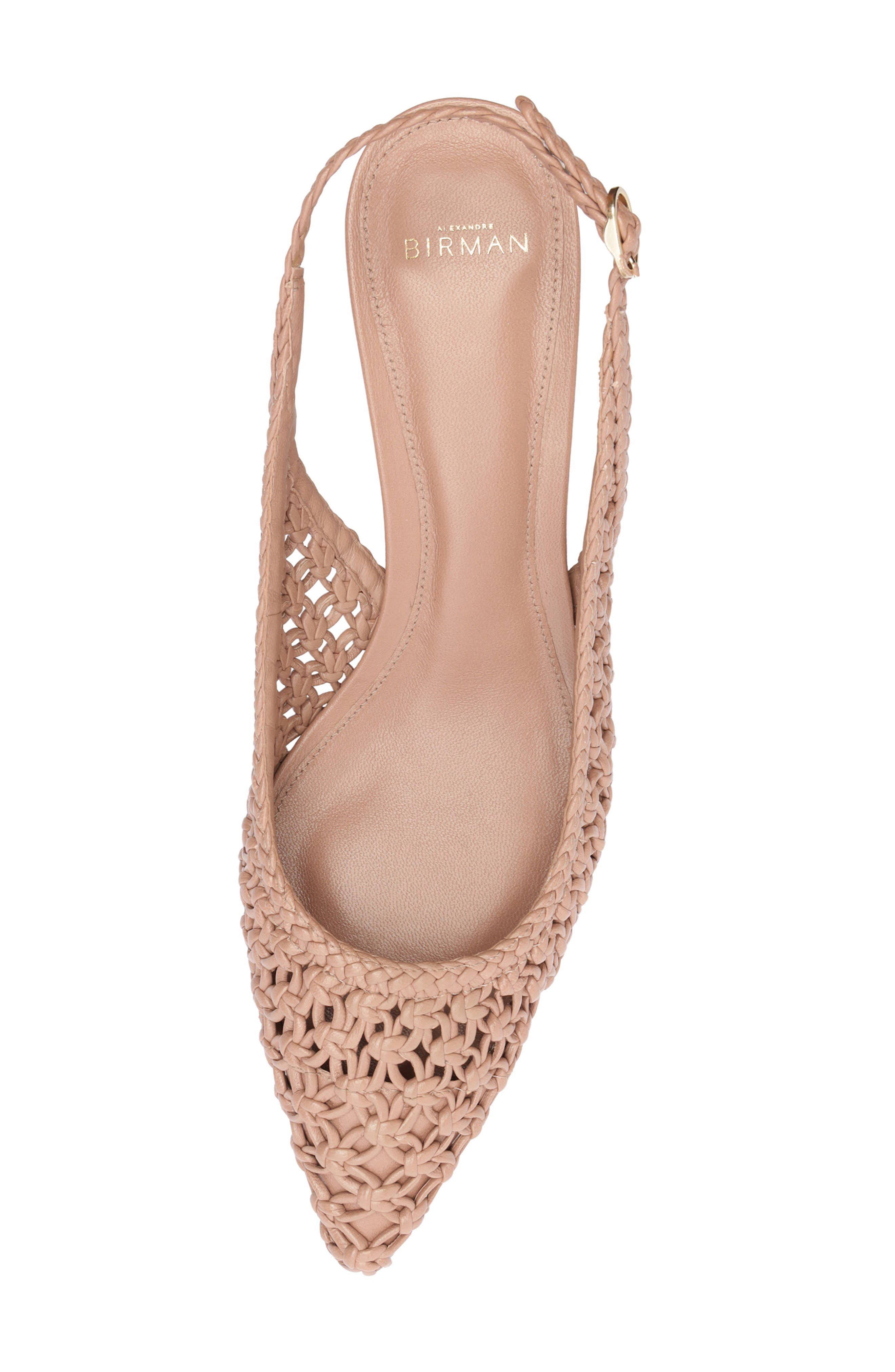 Alexandre Birman Jane Tresse Pointed Toe Slingback Pump in Roma at Nordstrom - 5