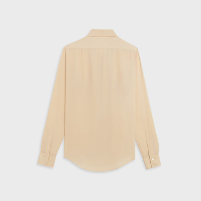 CELINE SKINNY SHIRT IN SILK CREPE outlook