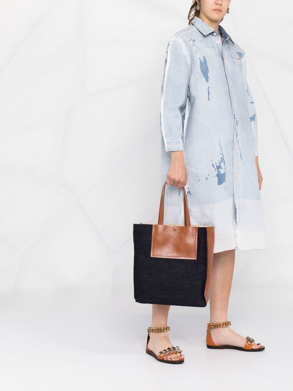 Museo pocket-detail shoulder bag - 2