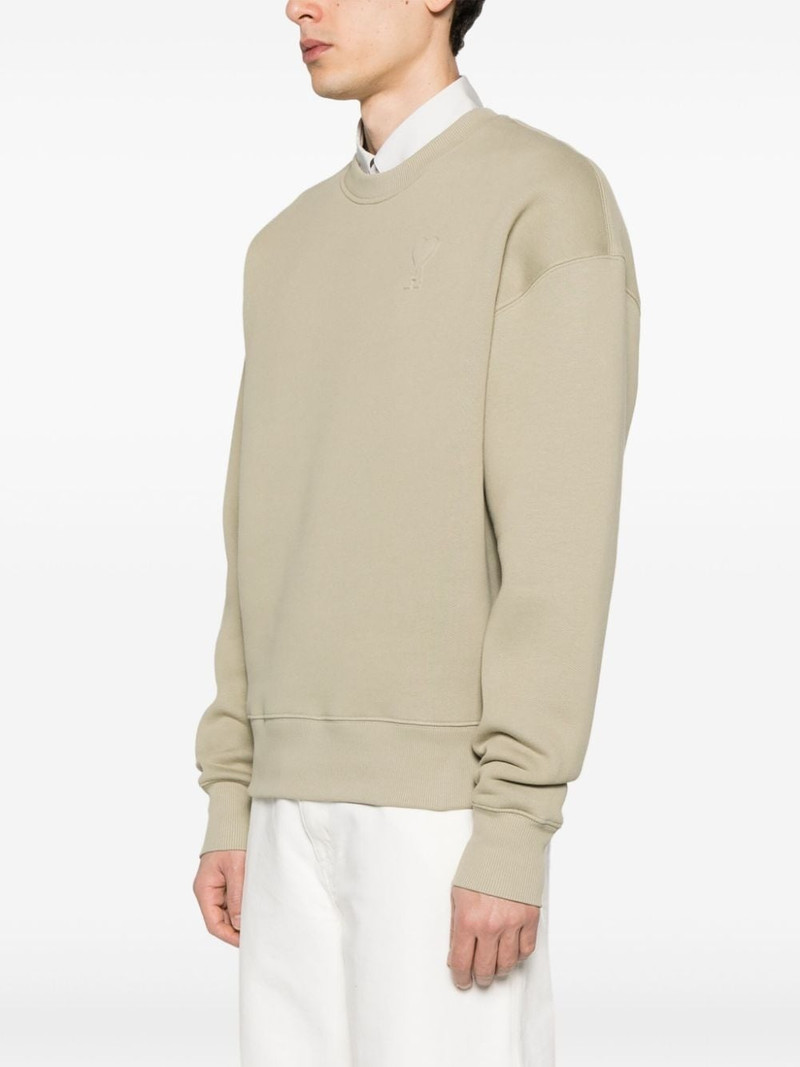 AMI Paris Ami de Coeur embossed sweatshirt outlook