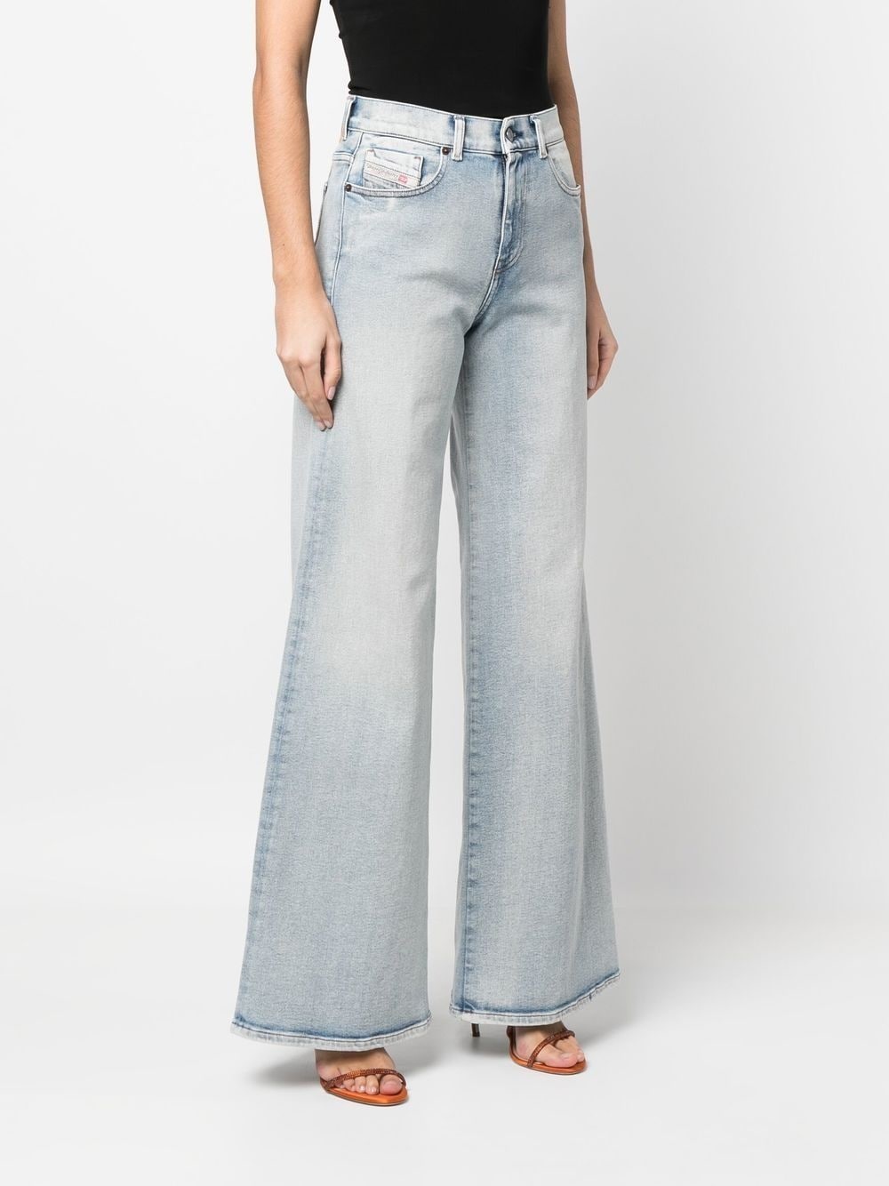 1978 flared wide-leg jeans - 3