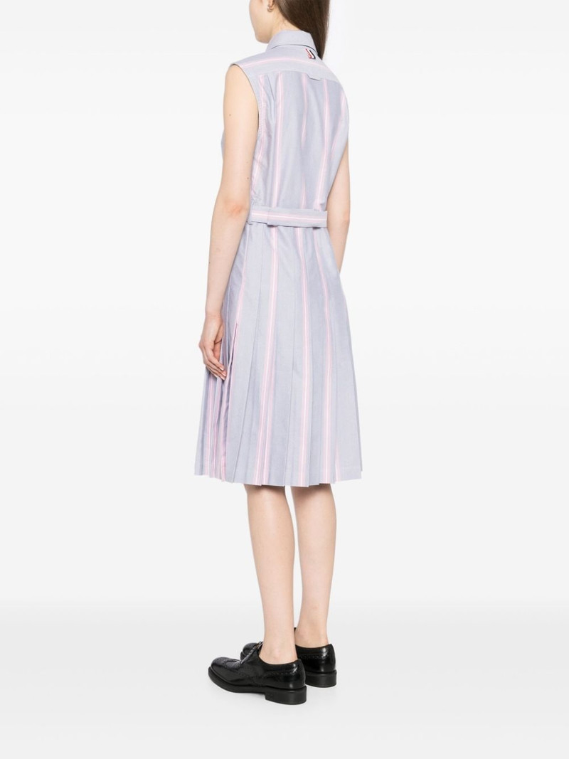 striped belted dress 4