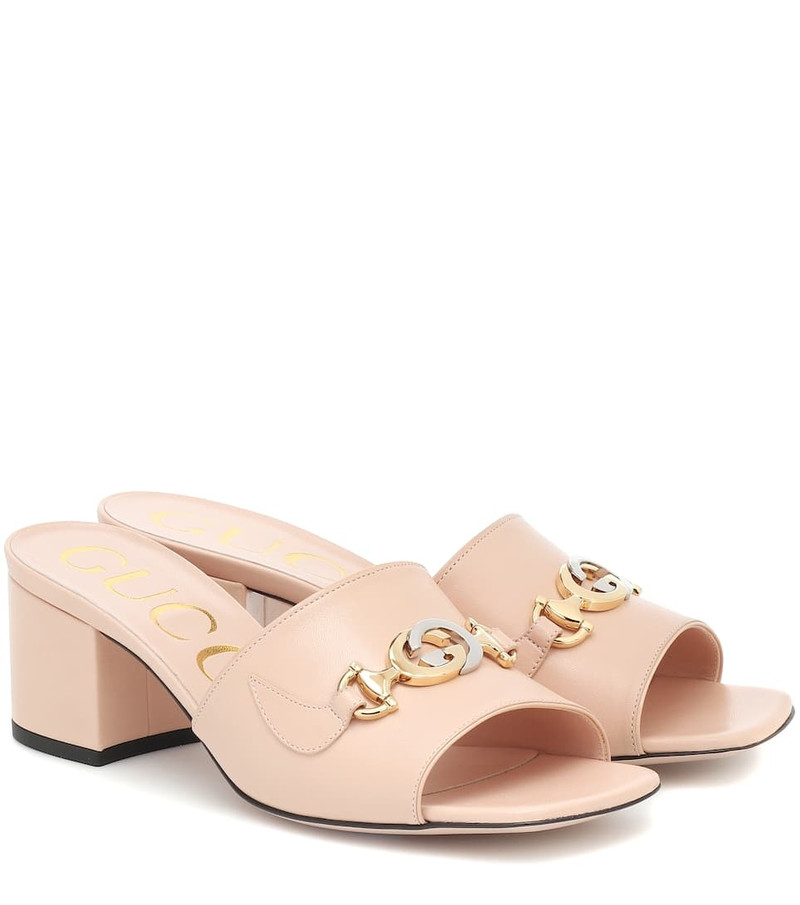 Horsebit 75mm mule sandals - 1