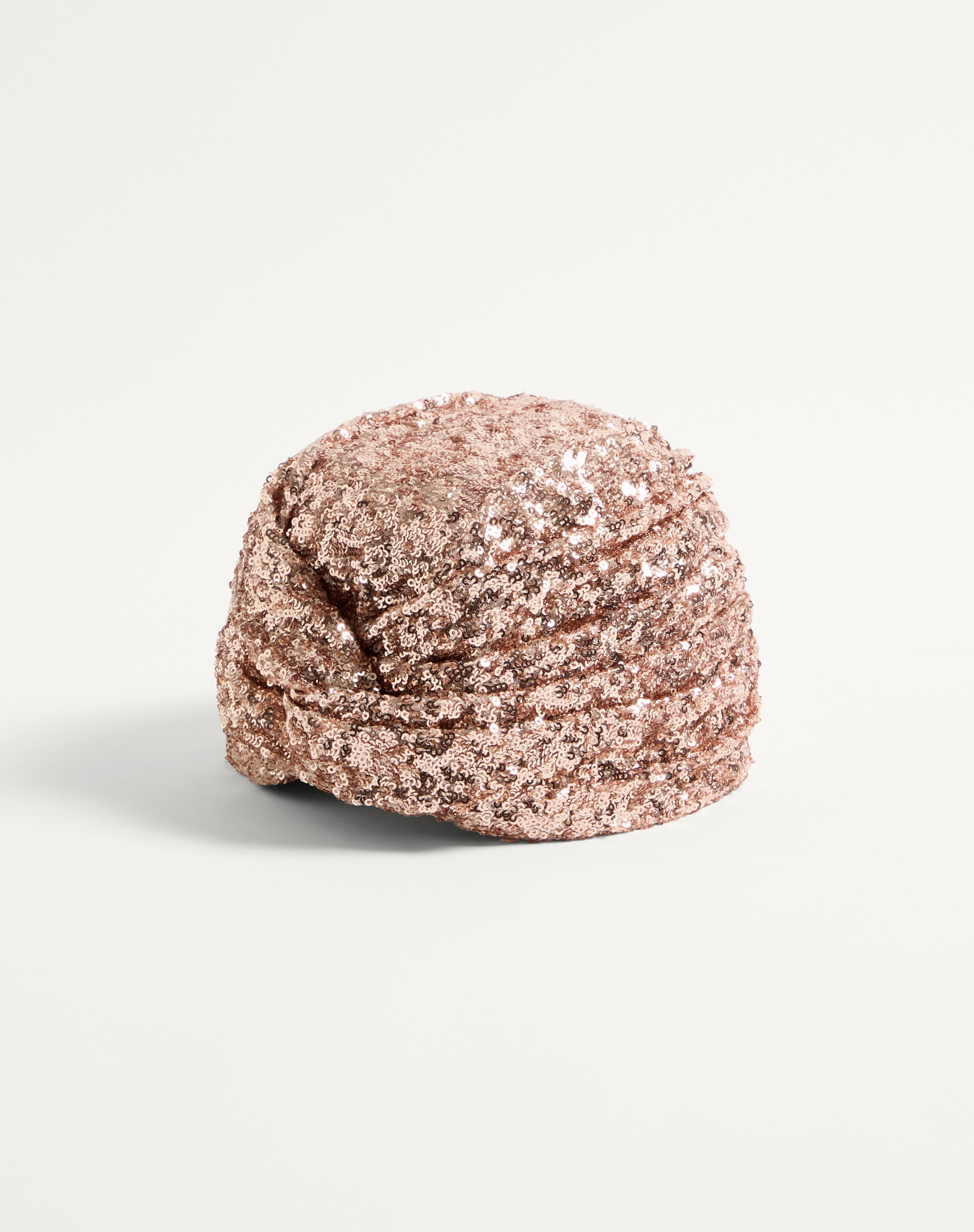 SEQUINNED TURBAN - 3