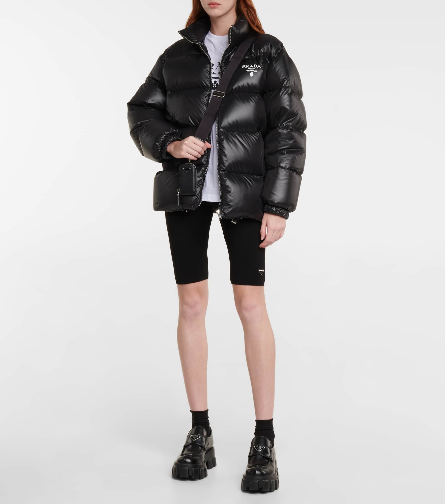 Logo down jacket - 2