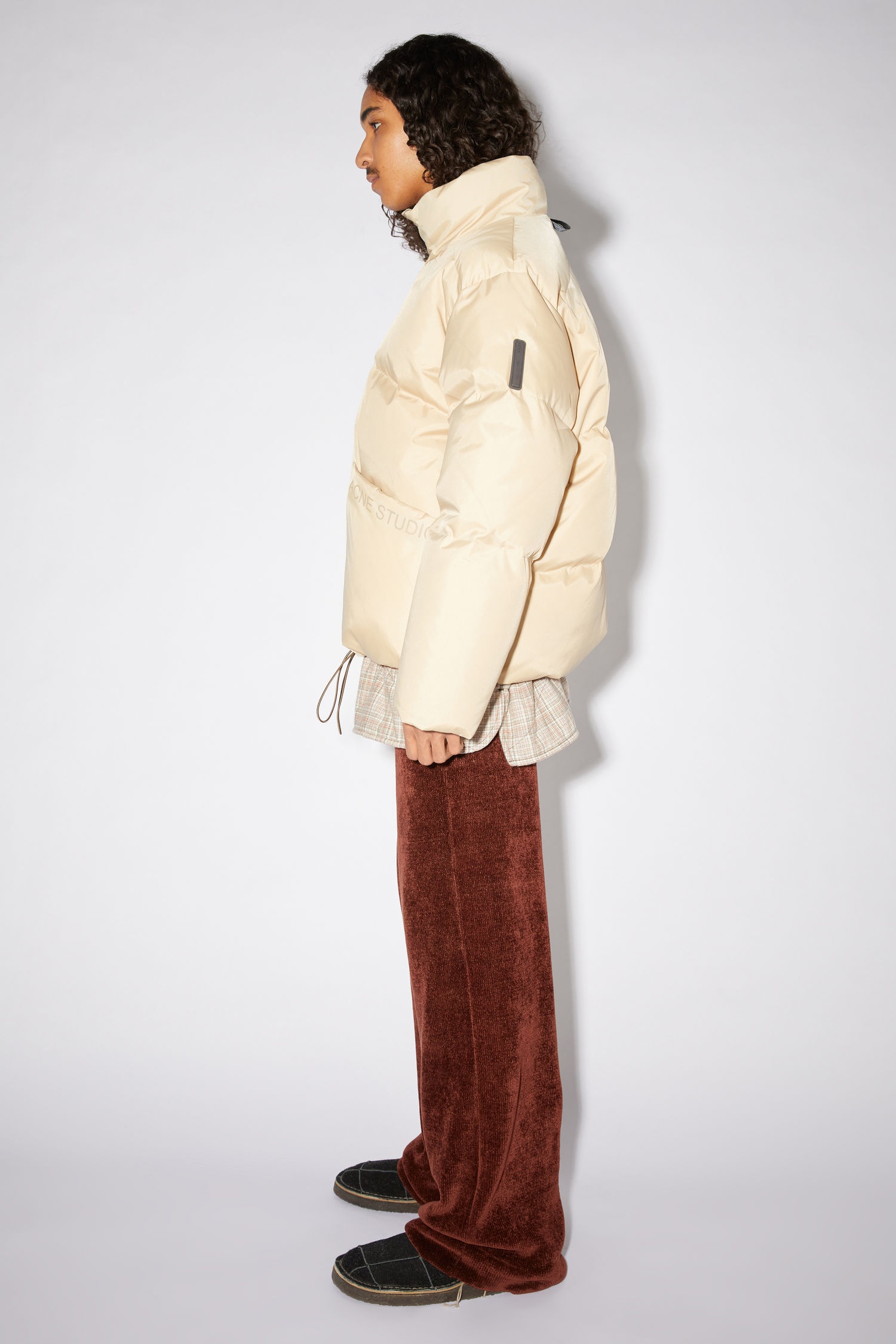 Down-filled jacket - Biscuit beige - 4