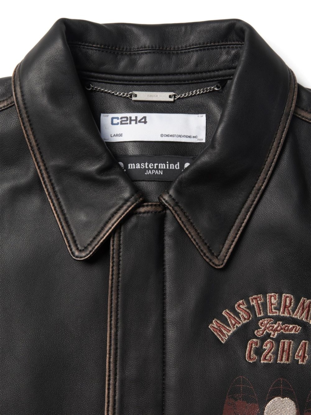 leather bomber jacket - 5