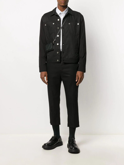 Neil Barrett button-up denim jacket outlook