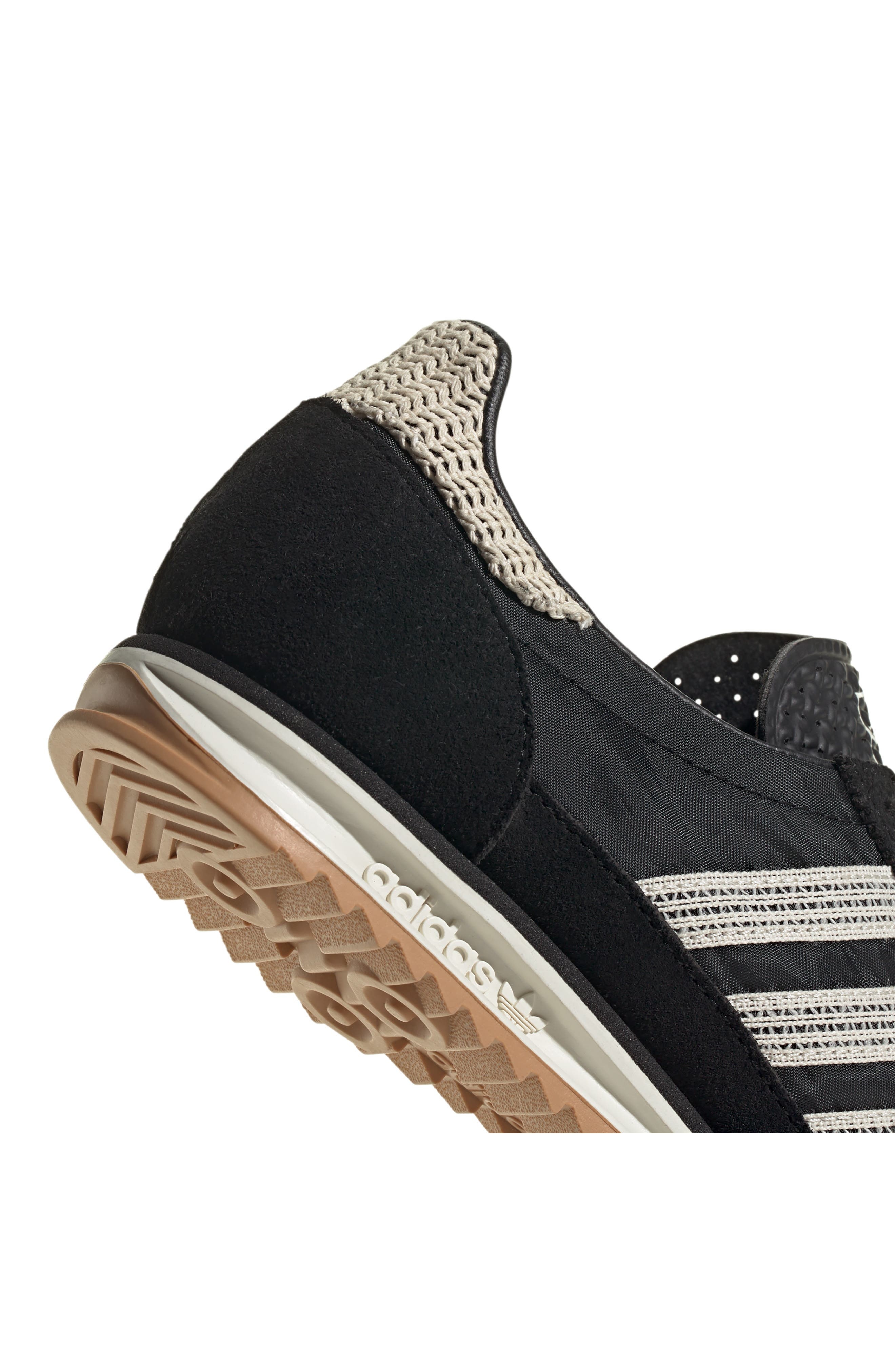 adidas SL 72 Sneaker in Black/Wonder White/Off White at Nordstrom - 7