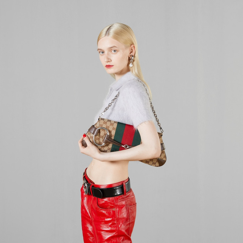 GUCCI Gucci Horsebit Chain medium shoulder bag outlook