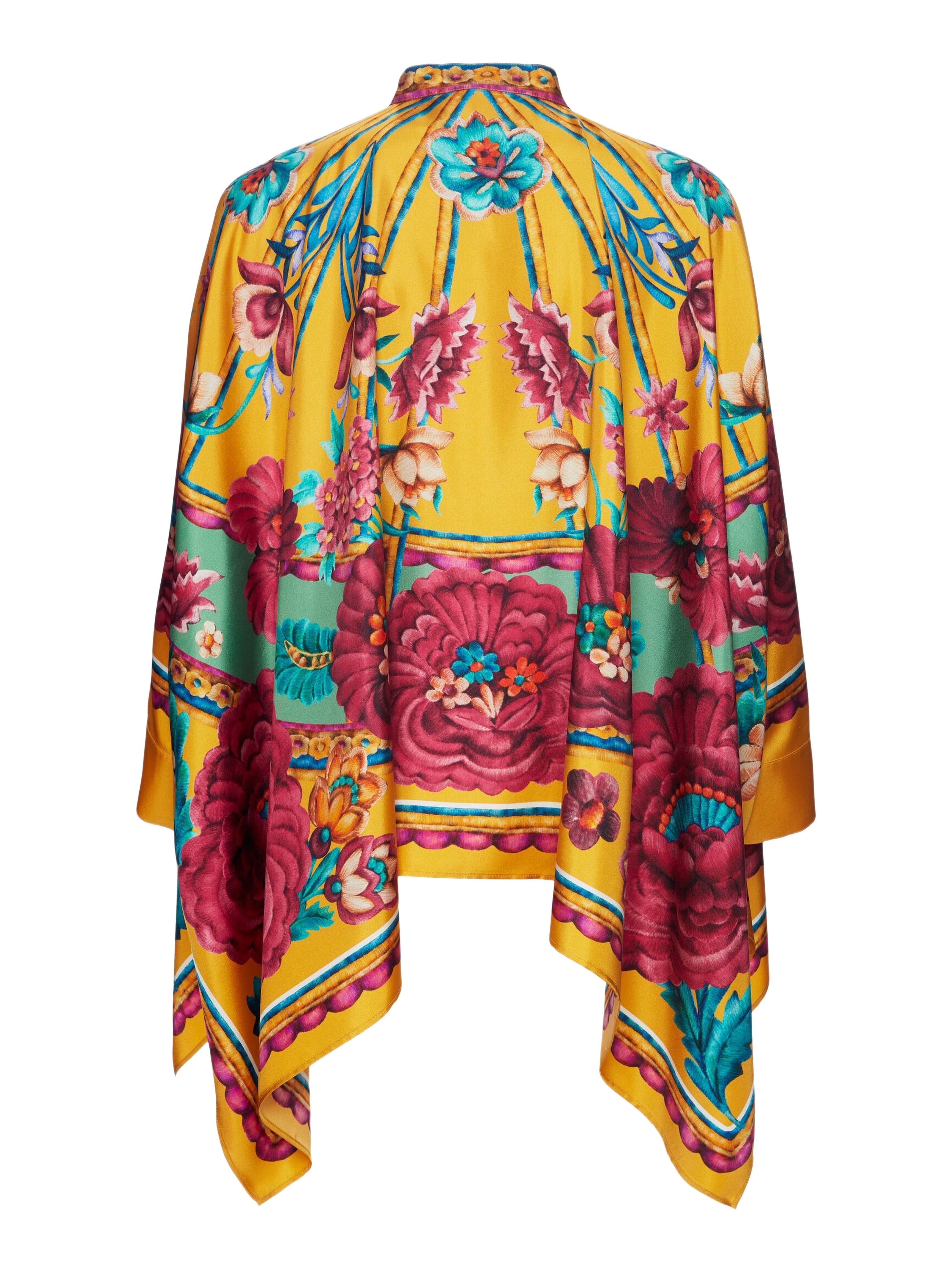 La DoubleJ Foulard Shirt Zodiac Placée Marigold at Nordstrom - 3